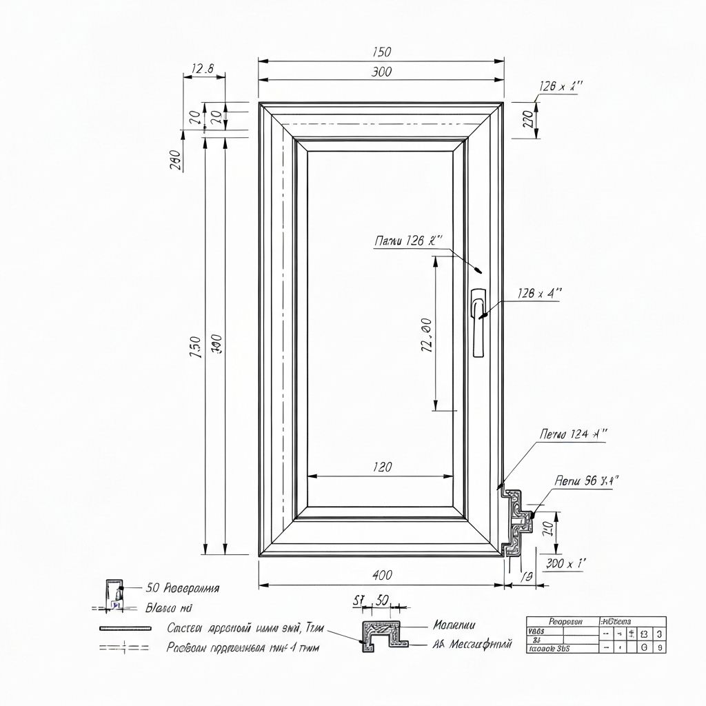 Tipos de Perfis, Vidros e Acabamentos